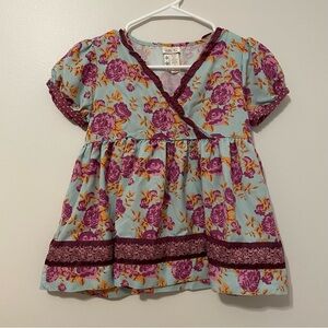 Matilda Jane Secret Fields Lilac Bouquet Wrap Blouse